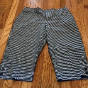 NWOT~Alfred DUNNER~Capris 🖤